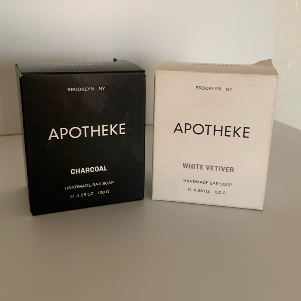 Apotheke Handmade Bar Soap Set  🧼🫧